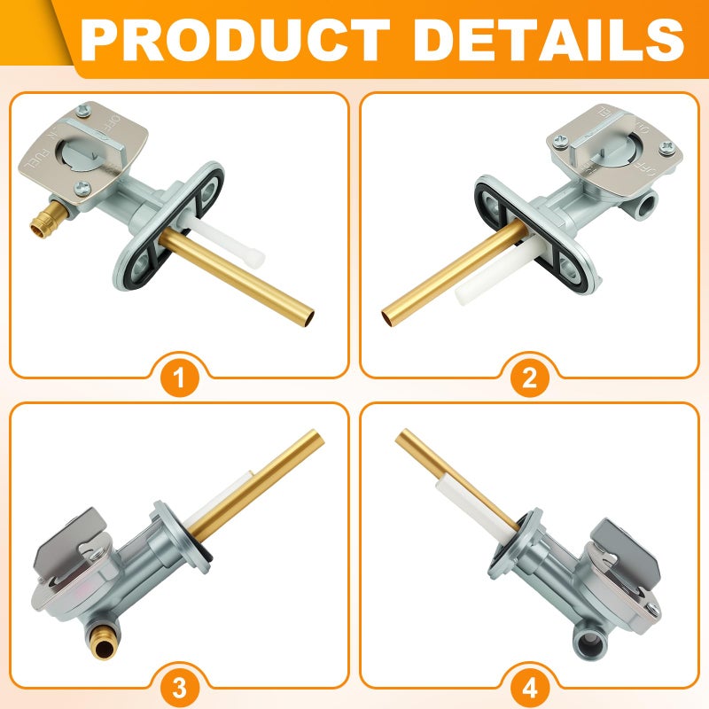 Triumilynn Fuel Valve Petcock for Yamaha TTR-90 TTR125 TTR225 TTR230 TTR250 2000 2001 2002 2003 2004 2005 2006 2007 2008 2009 2010 2011 - Image 4